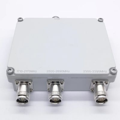 Τρι-Διάταξη Low Pim Combiner 600-2170 2500-2690 3400-4000MHz 4.3-10-F