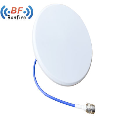 5dBi εσωτερική κεραία οροφής για GSM 698-2700MHz N Γυναίκα Siso Omni White Προσαρμοσμένη
