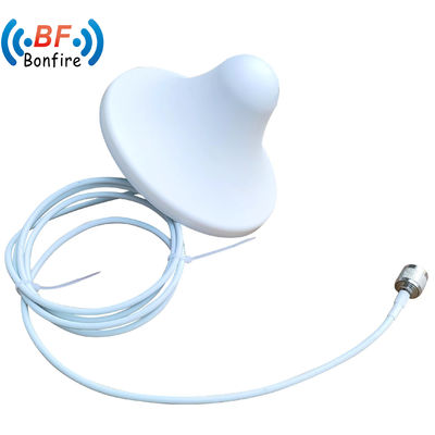 5dBi εσωτερική κεραία οροφής για GSM 698-2700MHz N Γυναίκα Siso Omni White Προσαρμοσμένη