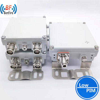 Δίδυμο διπλέξερ 1710-1880/1920-2690MHz 7/16DIN Γυναίκα IP65 -155dbc για έργα Ibs/Das