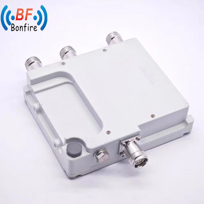 HLQ-XXXXX 1710-2170MHz 2300-2690MHz RF VHF Duplexer Δύο ζώνες συνδυαστής N Γυναικείο τύπος
