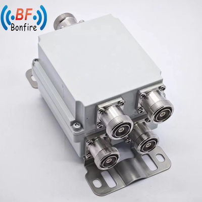 50W VHF Diplexer Duplexer Low Pim RF συνδυαστής για σύστημα ραδιοφώνου 2 οδών