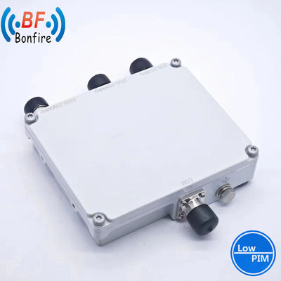1710-2170MHz 2300-2690MHz ευρυζωνικός διπλέξερ RF Low Pim διπλέξερ συνδυαστής 4.3-10 Γυναίκα