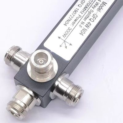 350-3800MHz N-F Πολυζώνη Δυστρόφιο Διαχωριστικό Υψηλής Δύναμης με χαμηλό PIM και αντιδραστικό σχεδιασμό