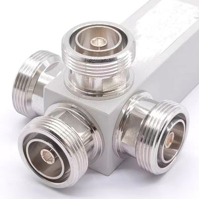 Πολυζώνη 2/3/4 Way High Power Splitter 350-3800MHz DIN-F για ενισχυμένο διαχωρισμό σήματος