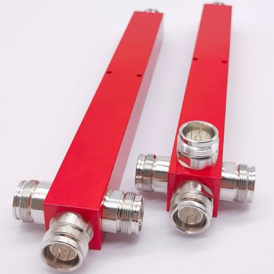 OEM/ODM Ultra Wideband 4 Way Low Pim Reactive High Power Splitter 617-4000MHz 4,3-10 F