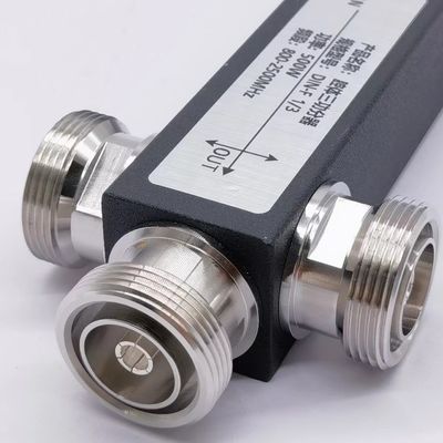 Υπερ ευρυζωνική ζώνη 2/3/4 Way Low Pim Reactive High Power Splitter 698-3800MHz DIN F