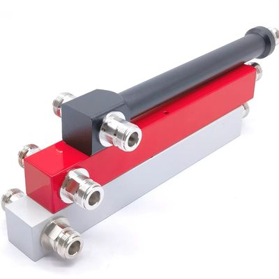 Υπερευρυζωνική ζώνη 2/3/4 Way Low Pim Αντιδραστικός High Power Splitter 2400-6000MHz N F Αντιδραστικός