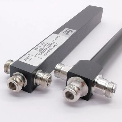 698-4200MHz N-F 3 Way Low Pim Cavity High Power Splitter σε προσαρμοσμένο γκρι χρώμα