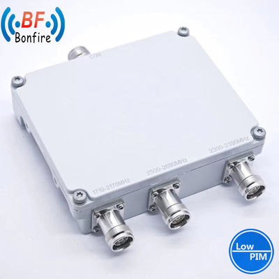 Σύνδεσμος χαμηλής πίμ VHF UHF Duplexer για κάλυψη δικτύου 1710-2170 MHz 2300-2690 MHz