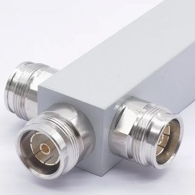 0.510kg Πακέτο Ακαθάριστο βάρος 698-4200MHz 3/4 Way Power Splitter Αντιδραστικό N -F/4.3-10-F