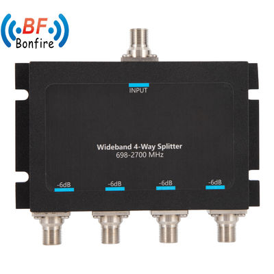 136-174MHz 3 Way Red RF Micro Strip Power Divider UHF VHF Divider με εσωτερική χωρητικότητα