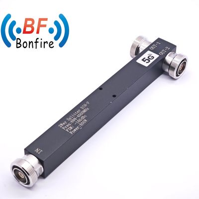4.3-10 F Διασύνδεση 698-4200MHz Low Pim 2 Way Reactive Power Splitter 1.100kg Ακαθάριστο βάρος