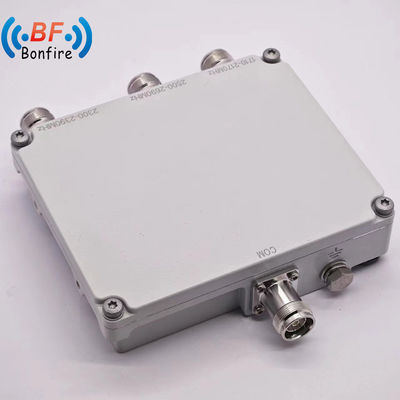 40W Low Pim Quad-Band Combiner για 1710-1880 1920-2170 2300-2400 2500-2700MHz