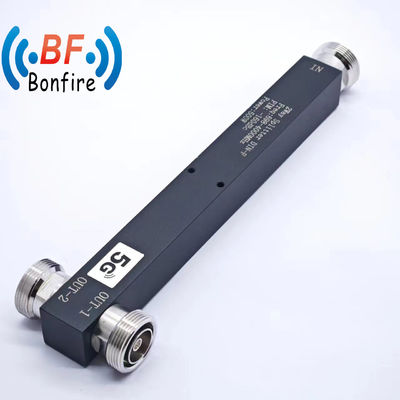 350-3800MHz DIN-F -160dbc IP65 2 Way Reactive Power Splitter με 0,510kg ακαθάριστο βάρος