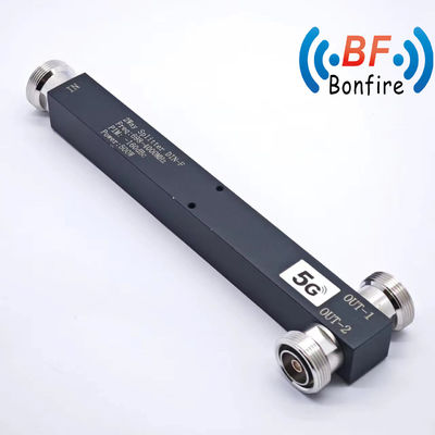 350-3800MHz DIN-F -160dbc IP65 2 Way Reactive Power Splitter με 0,510kg ακαθάριστο βάρος