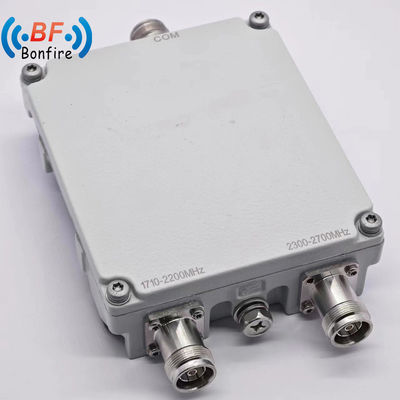 2300-2400 2500-2700MHz Low Pim -150dbc RF Triplexer με σύνδεσμο N/4.3-10 και διεπαφή DIN-F