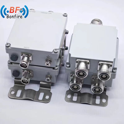1710-2170MHz 2300-2700MHz Τριπλέξερ με χαμηλό Pim -160dbc RF διπλέξερ και 4.3-10-F συνδετήρα