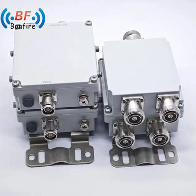 4.3-10f DIN-F N-F Direct RF Triplexer Diplexer Combiner για εσωτερικά/εξωτερικά τμήματα τηλεπικοινωνιών IP65