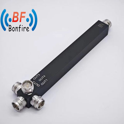 4 Way Reactive Power Splitter Divider 4.3-10 Γυναίκα για το εσωτερικό του κτιρίου Das 617-4000MHz
