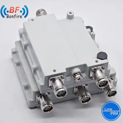 2300-2400 2500-2700MHz Low Pim -150dbc Τριπλέξερ RF Diplexer Δίδυμος διπλέξερ RF Δύο ζώνη συνδυαστής με 4.3-10-F σύνδεσμο