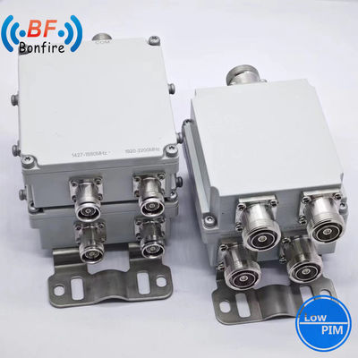 1710-1880 1920-2170 2300-2400 2500-2700MHz Τριπλέξερ RF διπλέξερ συνδυασμός με SMA-συνδέτη