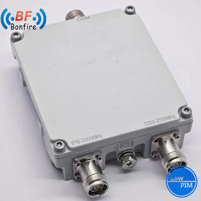3way 1710-1880 1920-2170 2300-2400 2500-2700MHz RF συνδυαστής με 4310 θηλυκό σύνδεσμο