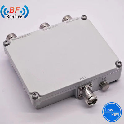 4.3-10f DIN-F IP67 Low Pim -150dbc Triplexer RF Duplexer Dual Band Combiner για εφαρμογές