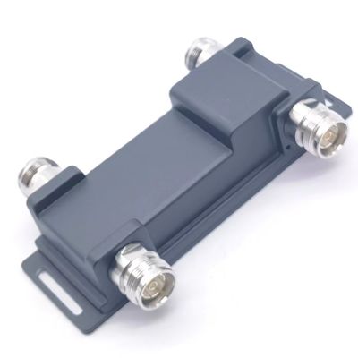 Γκρι DQ-0740-227701 Υβριδικός συνδυαστής Υβριδικός συνδετήρας 2 σε 2 από 698-4000MHz 4,3-10 F Κόκκινο