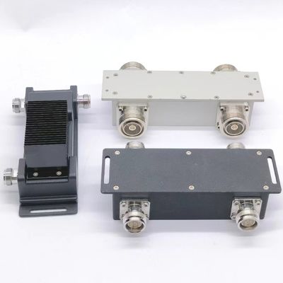 Υβριδική ζεύξη 2 σε 2 από 698-4000MHz DIN-F για συνδυασμό σήματος ευρείας συχνότητας