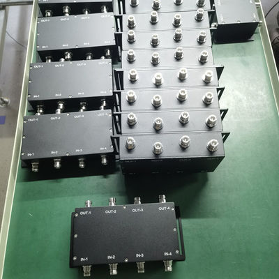 2.000kg Υβριδικό συνδυαστή Υβριδικό συνδυαστή 698-3800MHz N-F Γκρίζο/Κόκκινο/Μαύρο/Επιπροσαρμοσμένο