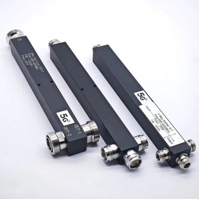 50W 3way N Γυναικείο ευρέως διαδεδομένο προσαρμοσμένο διαχωριστή ισχύος για τηλεπικοινωνίες 617-4000MHz