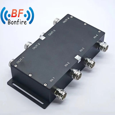 DQ-XXXXXX Wideband Low Pim 3dB Υβριδικός σύνδεσμος με N θηλυκές συνδέσεις 698-3800MHz