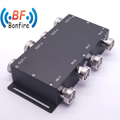 DQ-XXXXXX 698-3800MHz RF 3dB Low Pim Hybrid Coupler Combiner με N θηλυκό σύνδεσμο