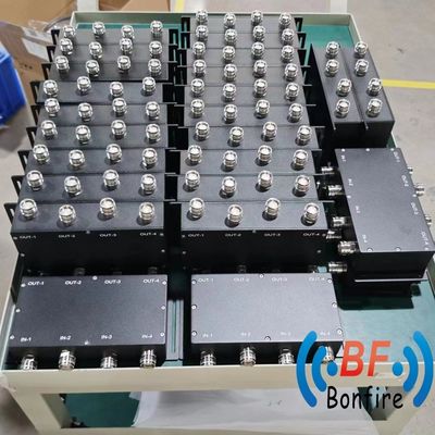 DQ-XXXXXX 698-3800MHz RF 3dB Low Pim Hybrid Coupler Combiner με N θηλυκό σύνδεσμο