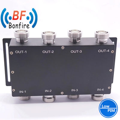 4.3-10-F/DIN-F/N-F Σύνδεσμος VHF 148-174MHz 4 σε 1 Υβριδικός συνδυαστής για συνδυασμό σήματος