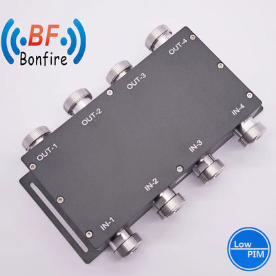 4.3-10-F/DIN-F/N-F Σύνδεσμος VHF 148-174MHz 4 σε 1 Υβριδικός συνδυαστής για συνδυασμό σήματος