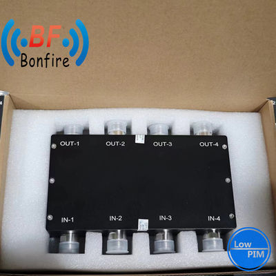 Υβριδικός συνδυαστής VHF 698-3800MHz RF 4 σε 1 Υβριδικός σύνδεσμος με N υλικά σύνδεσης