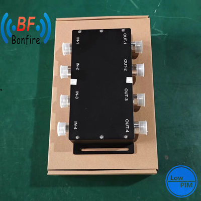 Υβριδικός σύνδεσμος VHF 698-3800MHz 3dB Υβριδικός συνδυαστής 4 σε 4 με σύνδεσμο τύπου N