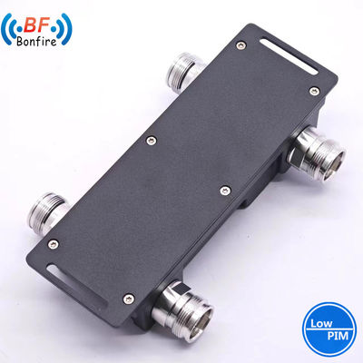 4.3-10-F/DIN-F/N-F 698-4000MHz Υψηλής ισχύος χαμηλής ακτινοβολίας Pim RF υβριδικό ζευγάρι υβριδικός συνδυαστής