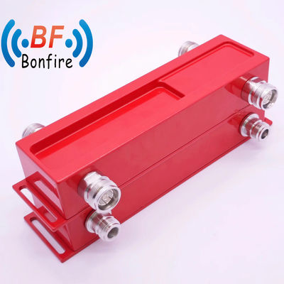 698-4000MHz 2 * 2 Low PIM υβριδική ζεύξη για την N-Γυναίκα επαγγελματίας και έμπειρος