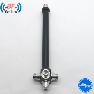 200W 698-3800MHz Δύο οδοι RF Power Splitter με DIN γυναικείο συμπαγές και ανθεκτικό σχεδιασμό