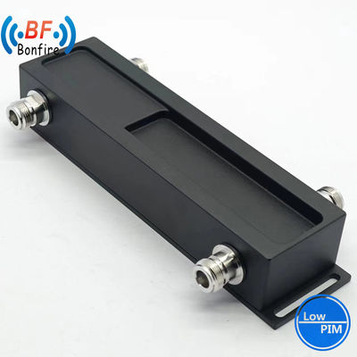 Υβριδικός συνδυαστής 2X2 RF ζεύγος για προϊόντα 5G 698-4000MHz N Γυναικεία ευρεία περιοχή συχνοτήτων