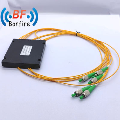 1*4 Μονό λειτουργία PLC Splitter 0,500kg με Μέγεθος συσκευασίας 25,00cm * 20,00cm * 10,00cm