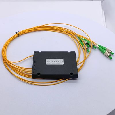 1*4 Μονό λειτουργία PLC Splitter 0,500kg με Μέγεθος συσκευασίας 25,00cm * 20,00cm * 10,00cm