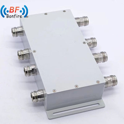 Χαμηλό Pim -160dbc 617-3800MHz 4X4 RF παθητικός συνδυαστής με 300W υψηλή απομόνωση