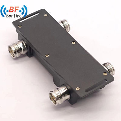 3dB / Συνδυασμός 617-3800MHz N Γυναικείο Τύπος VHF UHF 2 σε 2 εξωτερική υβριδική διεπαφή σύνδεσης N-F