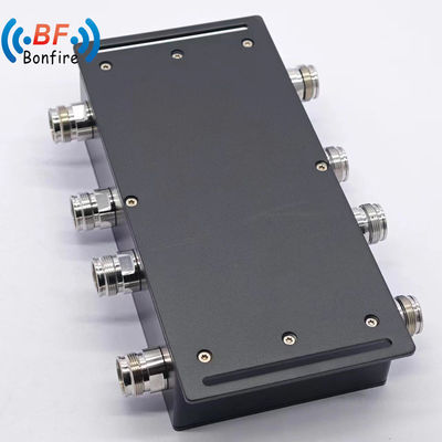 300W Low Pim -155dbc 2 σε 2 out Hybrid Coupler Combiner για 4.3-10-F/DIN-F/N-F διεπαφή