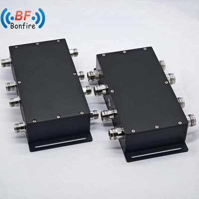 4.3-10-F/DIN-F/N-F 5g 4in 41out 698-4000MHz Υβριδικός συνδυαστής για ιβ DAS Bts