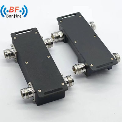 200W 617-3800MHz 698-3800MHz N/4.3-10/DIN Γυναίκα 2 σε 2 από 3dB Συνδυασμός υβριδικού ζευγαρωτή για Ibs